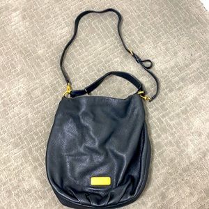 Large Black MARC JACOBS crossbody leather purse